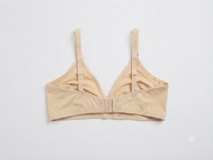 Women’s Full Coverage Lace Bra | Cotton Comfortable Everyday Bra