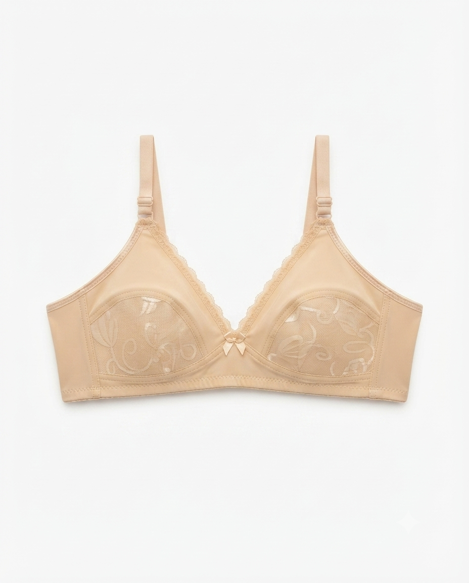 Women’s Soft Touch Full Coverage Bra | Wire-Free Comfortable Bra