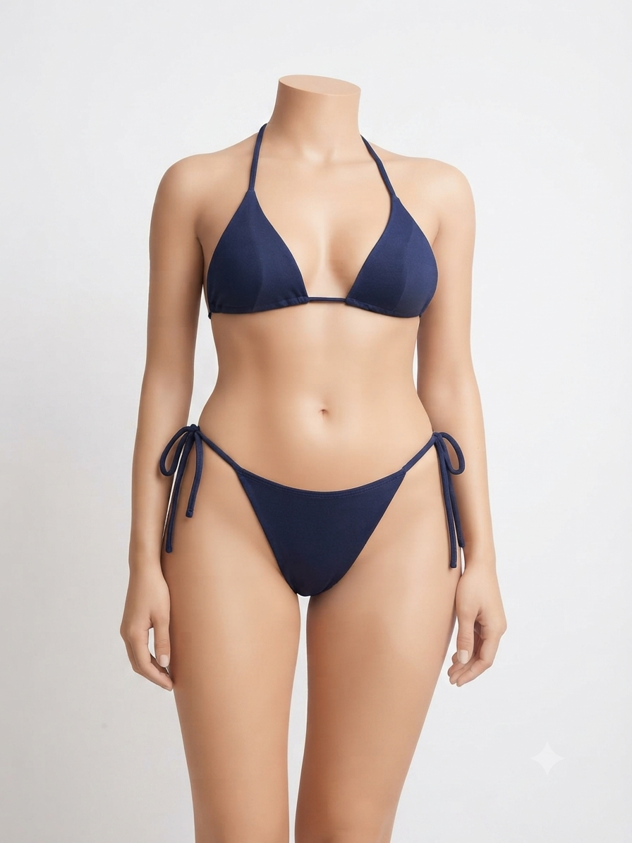 Women’s Triangle Bikini Set | Adjustable Two Piece Swimwear