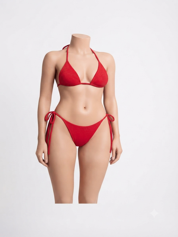 Women’s Triangle Bikini Set | Adjustable Two Piece Swimwear
