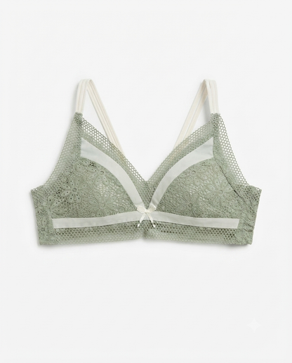 Women’s Lace Wire-Free Bralette | Comfortable Everyday Bra