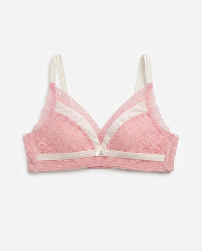 Women’s Lace Wire-Free Bralette | Comfortable Everyday Bra
