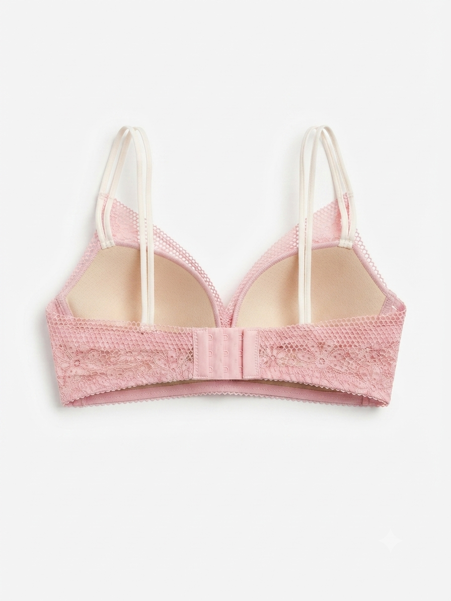 Women’s Lace Wire-Free Bralette | Comfortable Everyday Bra