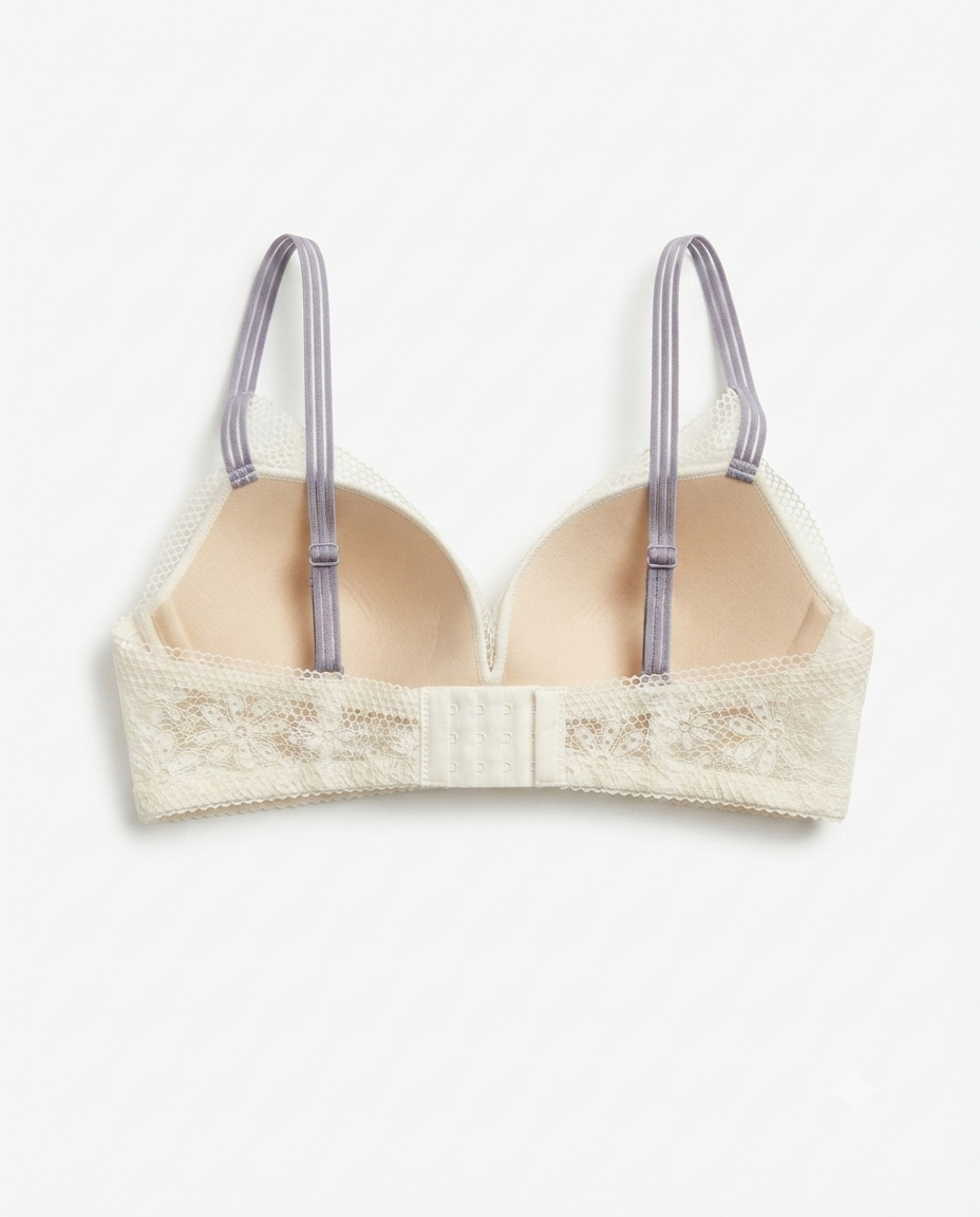 Women’s Lace Wire-Free Bralette | Comfortable Everyday Bra