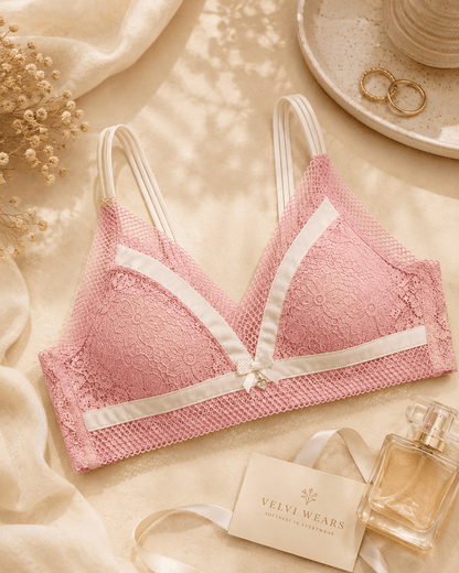 Lace Wire-Free Bralette | Velvi Wears
