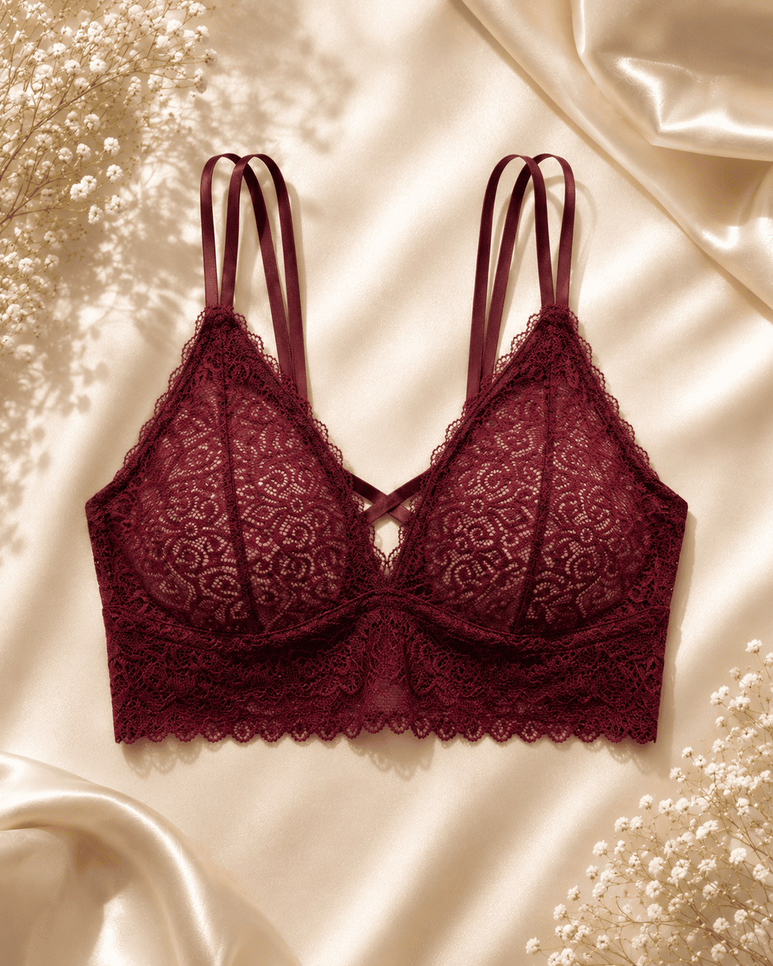Premium Lace Bralette | Velvi Wears