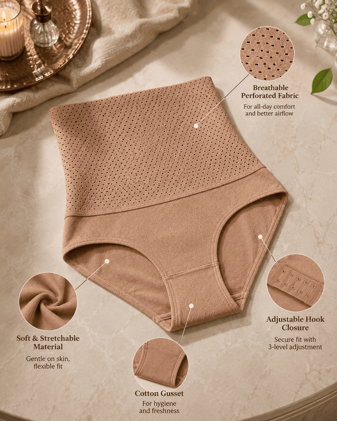High-Waist Tummy Control Shapewear